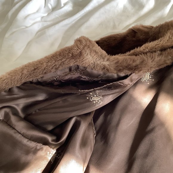 Vintage brown fur coat - Picture 7 of 8